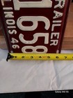 1946 Illinois License Plate Trailer Tag Automotive,  Awesome color & condition!  — photo 4