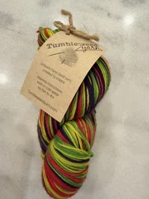 Tumbleweed Yarn Aurora Fingering 400 Yards 80% Merino 20% Nylon CW Confetti
