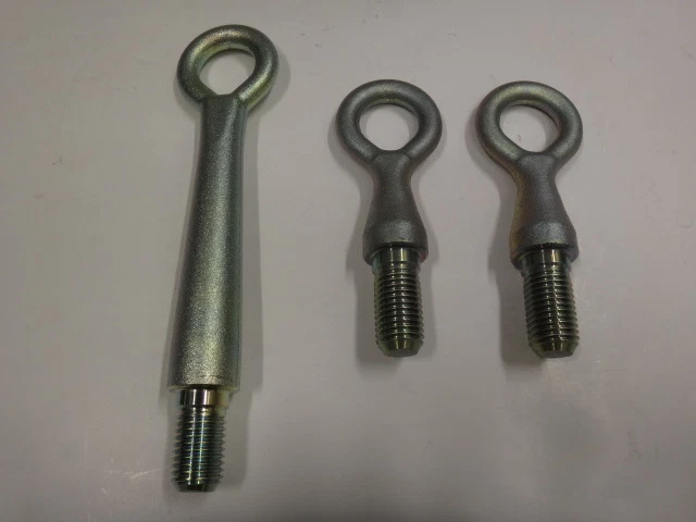 Mazda Front and Rear Bumper Tow Hook total of 3 tow hooks