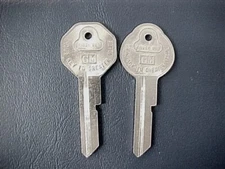 1935 - 1966 Vintage GM Original Chevy Buick Pontiac Oldsmobile NOS Key Blanks 