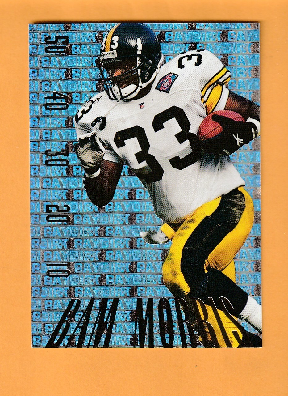 Bam Morris Pittsburgh Steelers 1995 SkyBox Premium Paydirt Gold Texas Tech