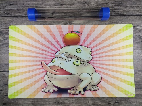 Ygomat Toadally Awesome Ygomat INOV-EN052 Frosch-Spielmatte Tcg-Matte kostenlos beste Röhre