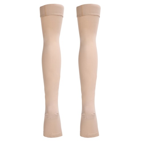 23 To 32mmHg Compression Stockings Open Toe Thigh High Graduated Compression SLS - Picture 15 of 23