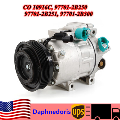 AC A/C Air Conditioner Compressor&Clutch Fit For KIA Sorento 3.5L 2011 2012 2013