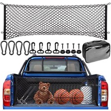 Truck Cargo Net For Pickup Truck Bed High Elastic Tailgate Net With More Accesso Truck Cargo Net For Pickup Truck Bed High Elastic Tailgate Net With More Accesso