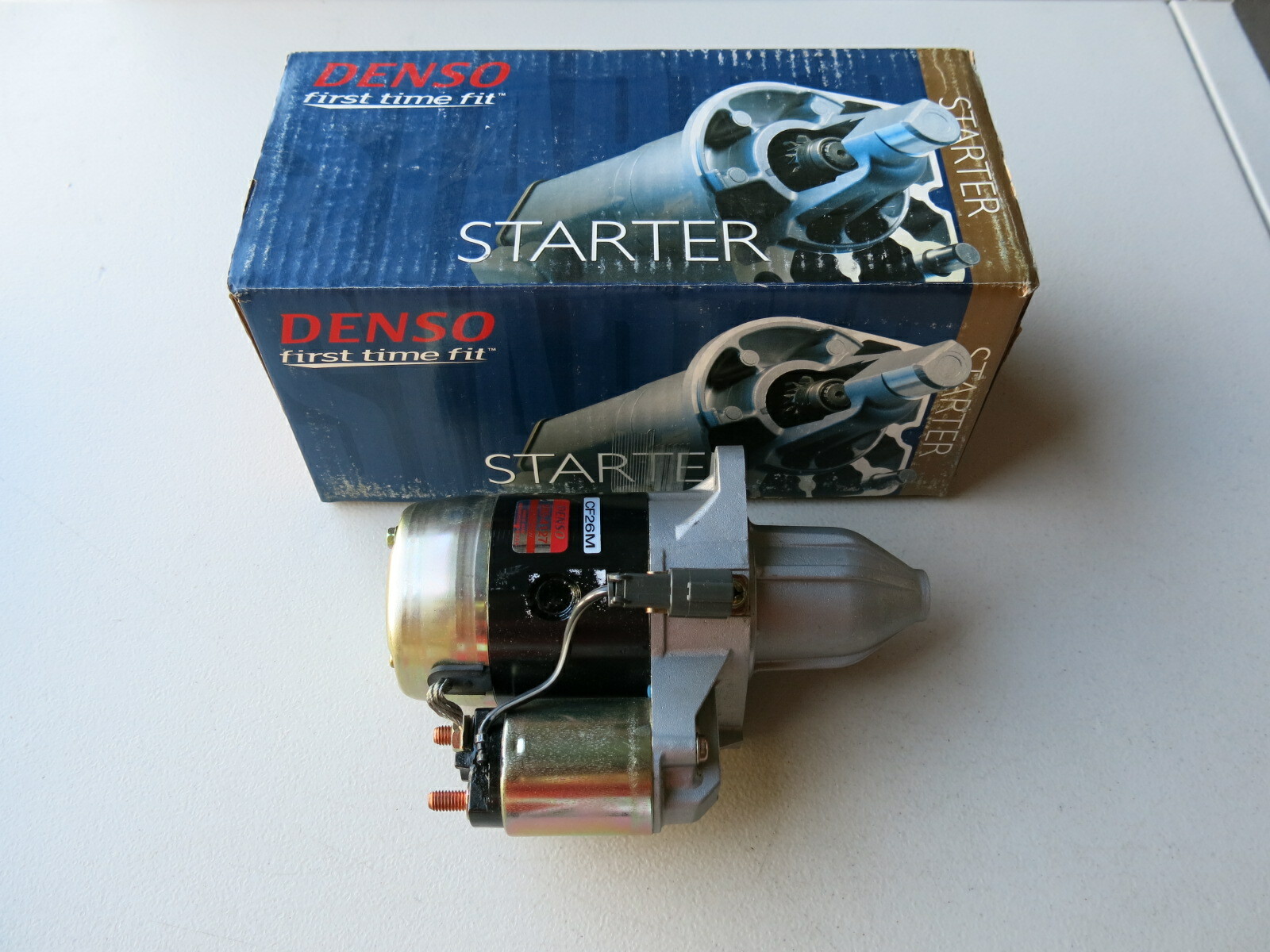 Starter Motor DENSO 280-4127 Reman fits Nissan 1989-1990