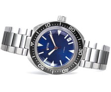 Orologio militare russo Vostok Komandirskie 780446 automatico quadrante blu 20 ATM