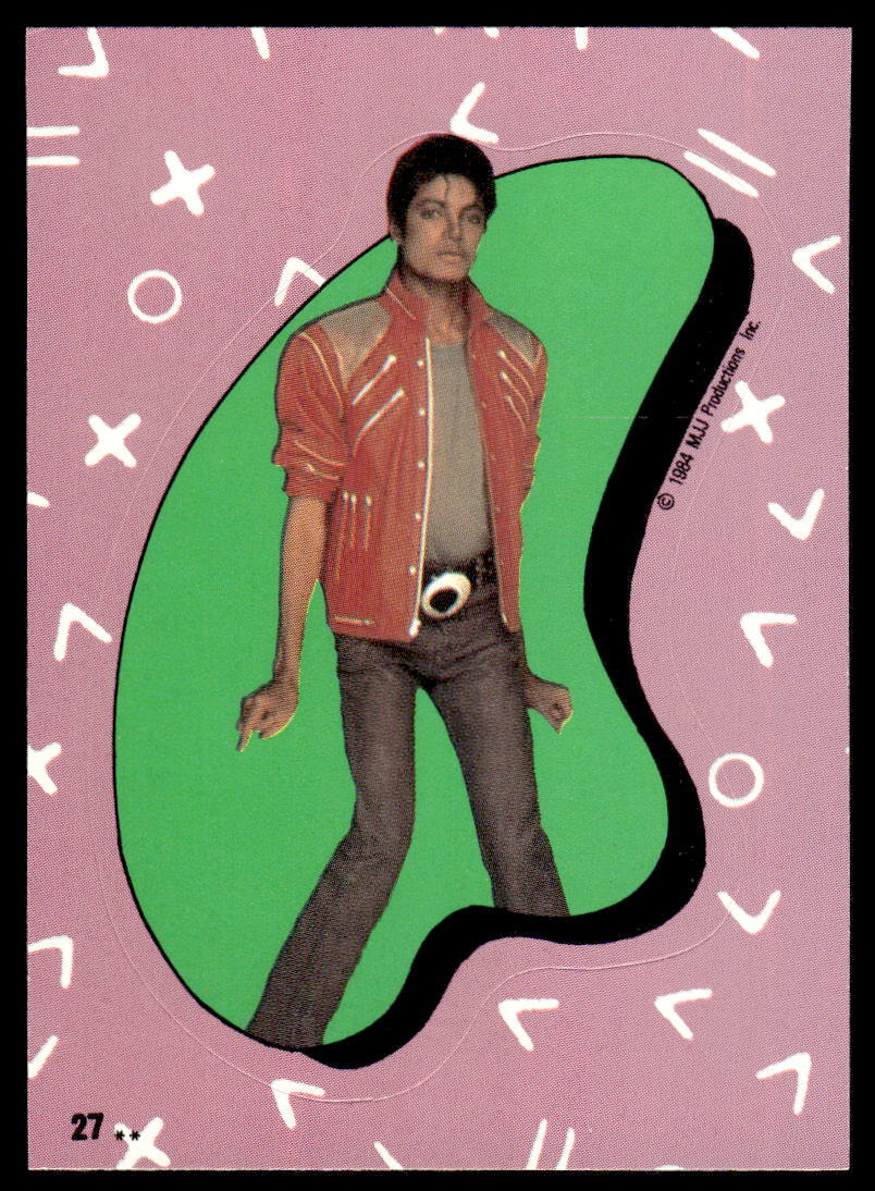 1984 Topps Michael Jackson Michael Jackson #27