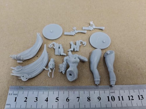 Figura de resina escala 1/24 modelo Bayonetta NSFW kit completo juguetes sin pintar sin montar - Imagen 3 de 5