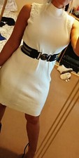 Belle vere notte white dress very stretchy 