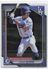 2024 Bowman #BCP-106 Jaron Elkins Chrome Prospects