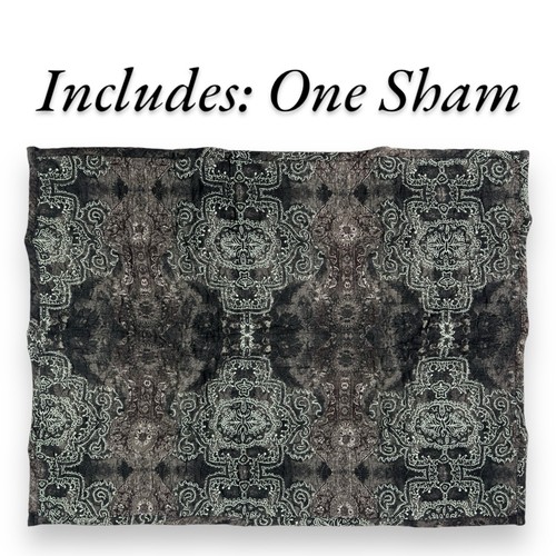 SINGLE Poetic Wanderlust Gigi Standard Pillow Sham by Tracy Porter 20x26" GRAY - Picture 3 of 7