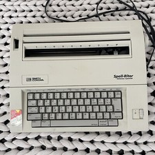 Vintage Smith Corona Typewriter Spell-Riter Dictionary Model 5A-A w/ User Manual thumbnail