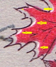 Canada #720i Red Oak (1978) 30¢ Variety 