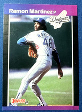 1989 Donruss Ramon Martinez #464 Los Angeles Dodgers Rookie Card RC. rookie card picture