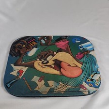 Vintage Looney Tunes Taz Tazmanian Devil Mouse Pad 1994 9" 7.75"