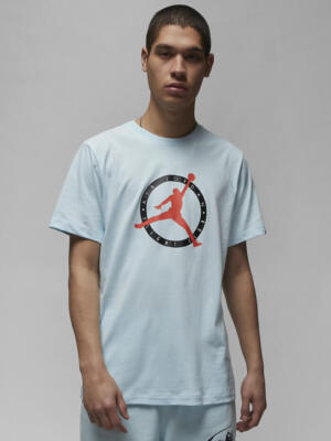 Jordan Flight Mvp Short-Sleeve Light Blue T-shirt DV8436-474