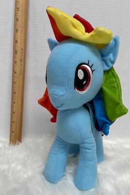 2016 Toy Factory My Little Pony Pegasus Rainbow Dash Stuffed Plush - 11''