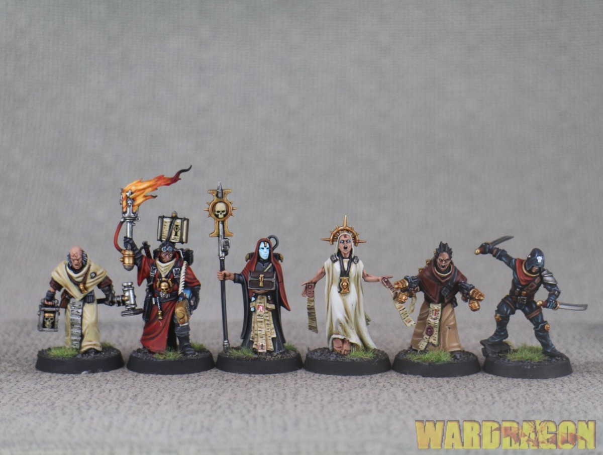 Warhammer 40K WDS painted Kill Team Blood and Zeal Sanctifier Kill