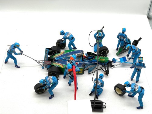 1:18 Schumacher Benetton B194 Pit Stop Diorama Umbau - Bild 15 von 21