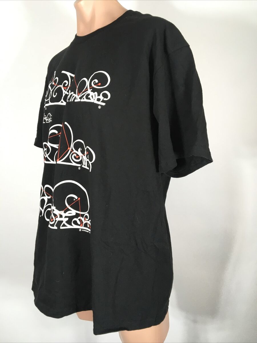 Supreme System Tee Black FW18 Size XL DS NWOT 2018 Black T Supreme System Tee Black FW18 Size XL DS NWOT 2018 Black T