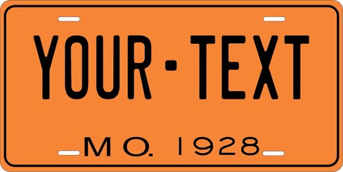 Missouri State Tag Custom Auto ODER Motorrad Neuheit personalisierte Nummernschilder - Bild 12 von 56