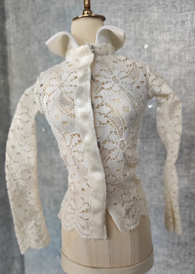 Outfit only Chemisier Blanc Doll Tonner  Poupée Tyler  - Photo 2/4