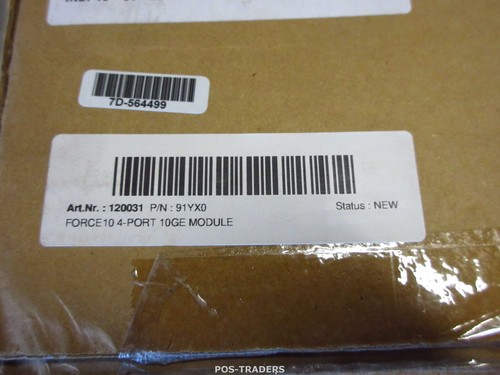 Dell 91YX0 Force10 4 ports 10GE LAN/WAN Module Board LC-EF-10GE-4P NEUF - Photo 7/7