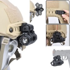 Tactical FAST Helmet Lamp Portable Headlight LED Mini Flashlight Light