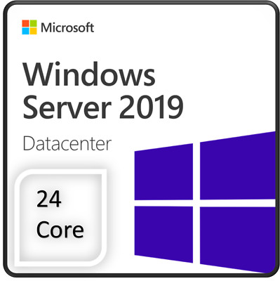 Windows Server 2019 Datacenter Edition - 24 Core License Pack - DVD Installation