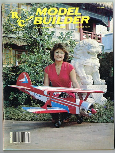 MODEL BUILDER magazine August 1979 Monocoupe 110: F/F peanut Scale