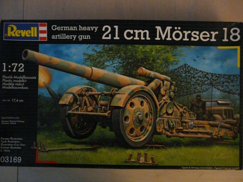 Modell Panzer 1/72 Revell Ref 03169 21 cm Mörser 18