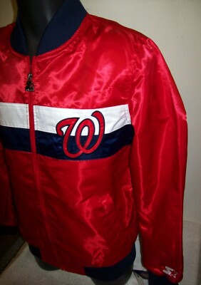 MLB ワシントン・ナショナルズ ジャケット ＸＬ WASHINGTON NATS NATIONALS MLB STARTER Snap Down Jacket Sping