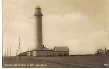 Germany Old Postcard Nordseebad Kampen Lighthouse