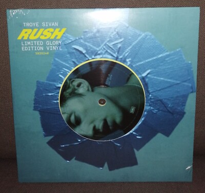 Troye Sivan GLORY HOLE YELLOW 7'' VINYL Rush + Remix NEW & SEALED Limited