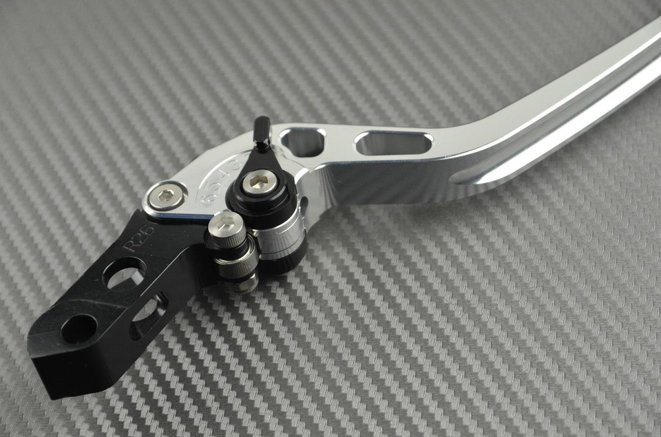 Paire De Leviers Longs CNC Rouge Pour BMW K1300R / K1300 R (2009-2015) - Neufs