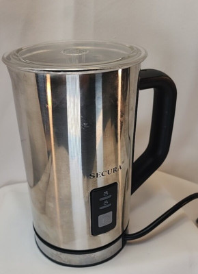 Secura Milk Frother Automatic Milk Steamer Warm or Cold Foam Maker for Coffee...