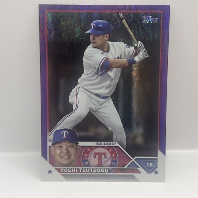 2023 Topps Series 2 - Yoshi Tsutsugo #404 Purple Foil /799