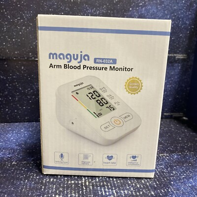 #ad Maguja Arm Blood Pressure Monitor Digital RN 032A Inteligence Compression $14.88