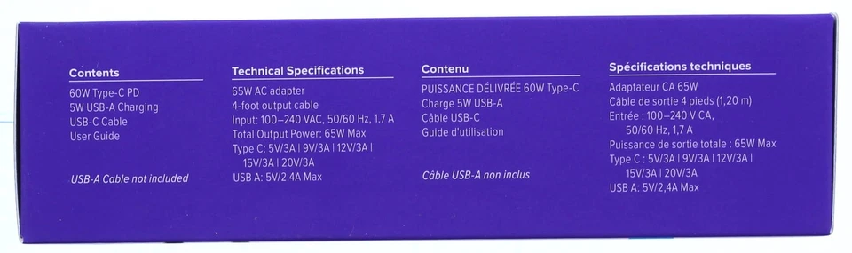 Targus USB Type-C Laptop Wall Charger - Image 3 of 3