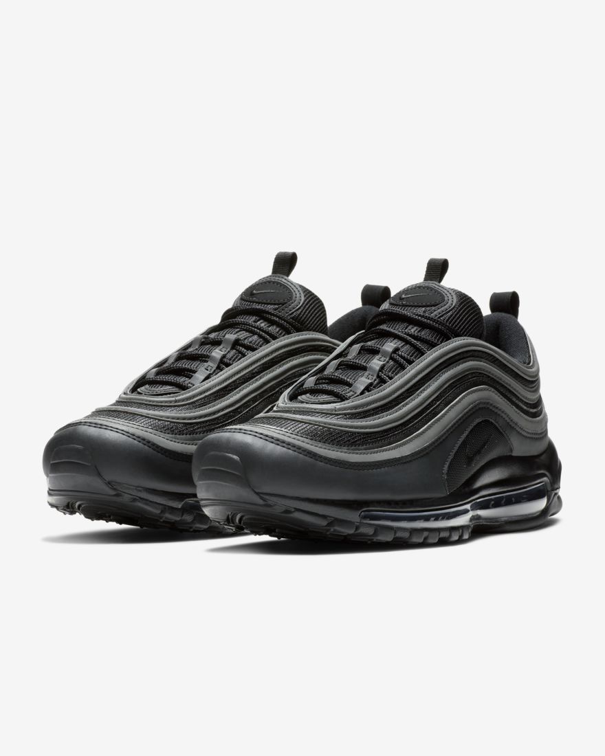 nike 97 triple black mens