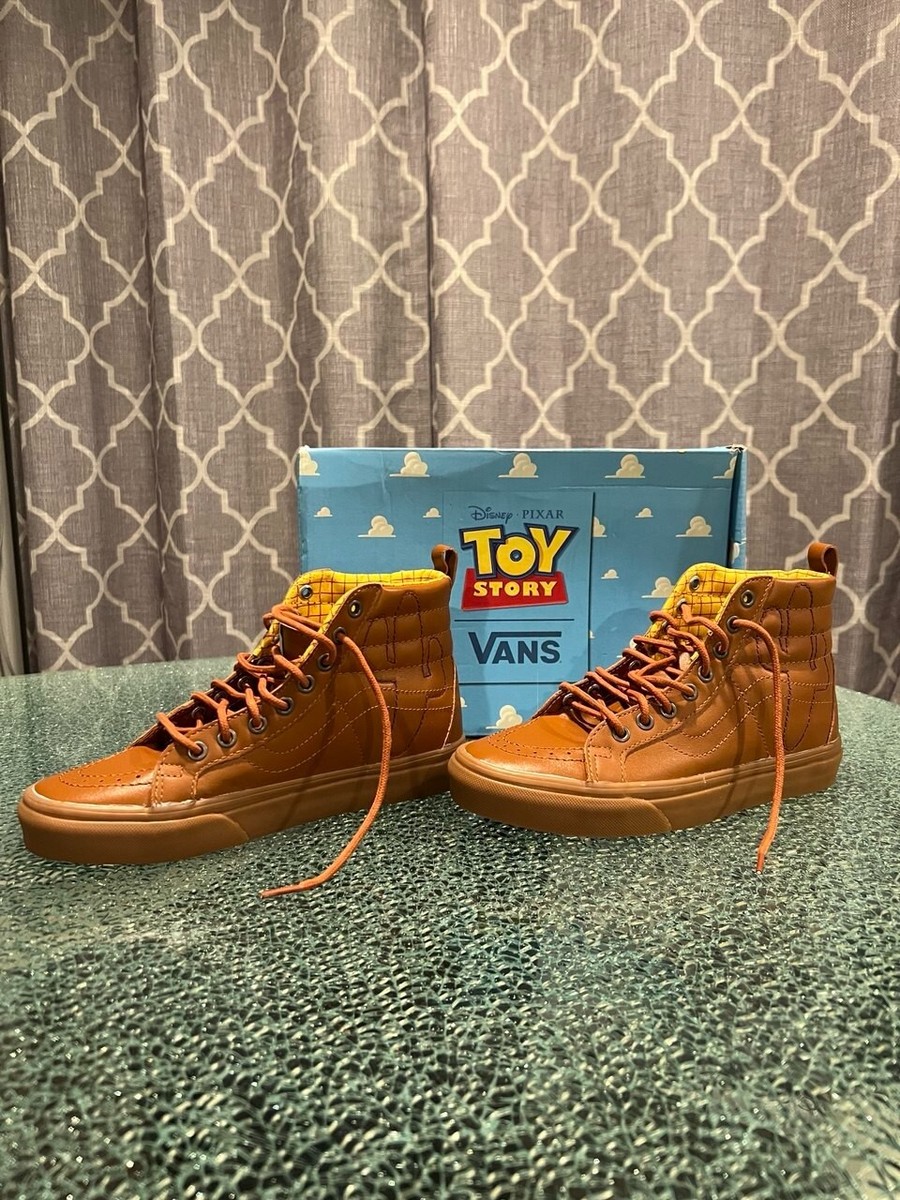 VANS Toy Story x Sk8- Reissue PT High Woody Size 7.5 | eBay