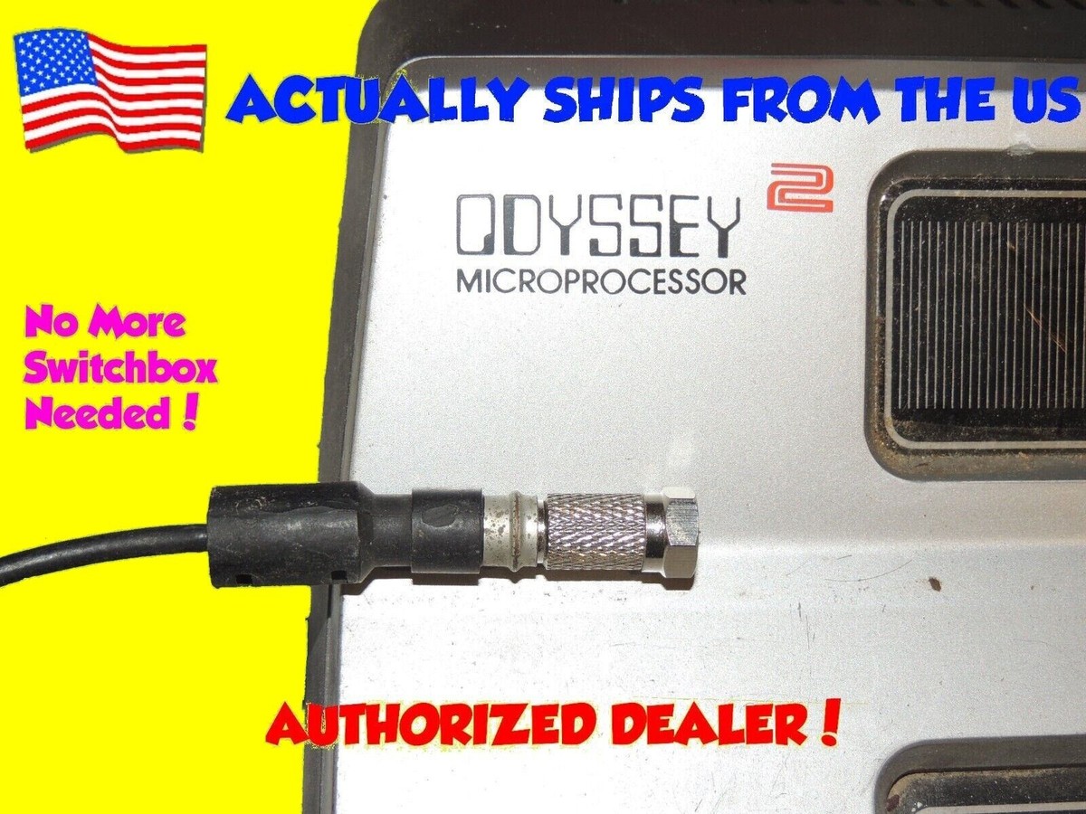 TV Adapter Video Cable Connector RF Coaxial Type F For Magnavox