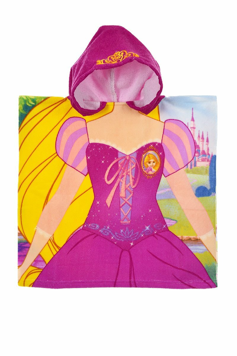 Asciugamano Poncho Principesse Disney Rapunzel