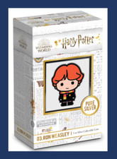 2020 Niue 3rd Chibi Harry Potter Series Ron Weasley 1 oz Silver-COA