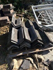 RECLAIMED Concrete Angled Ridge Tile Vent 