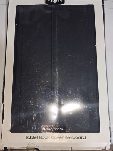 Samsung Tablet Book Cover Keyboard for Samsung Galaxy Tab (S7+) Black NOT SEALED - Picture 2 of 9