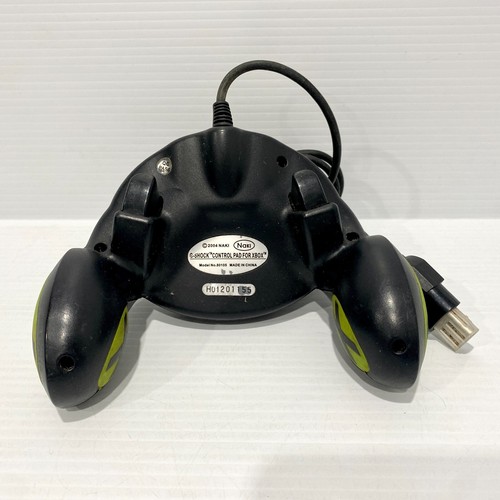 Naki G-Shock Wired Controller For Original Xbox - Black - Tested - Free Postage - Picture 2 of 2