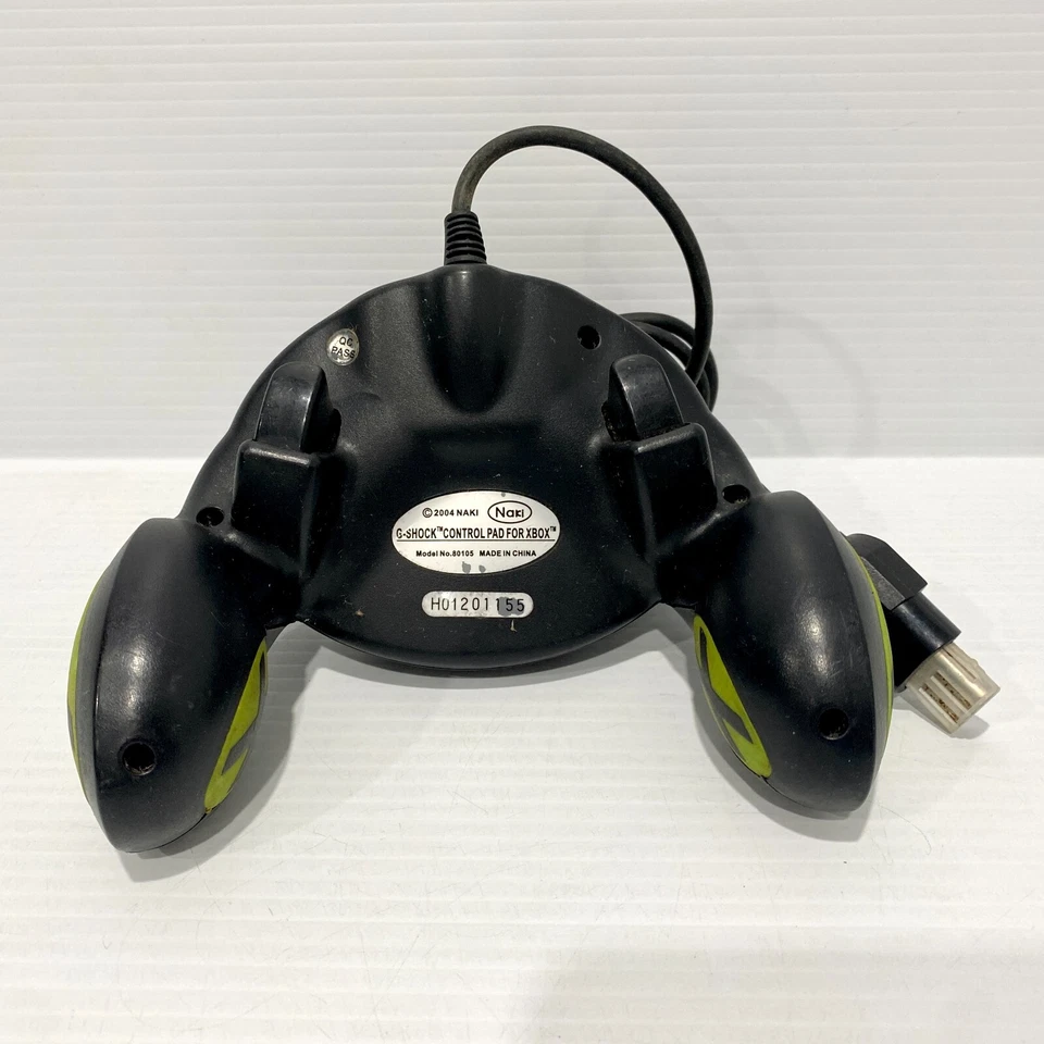 Controle com fio Naki G-Shock para Xbox original - Preto - Testado - Frete grátis - Imagem 2 de 2