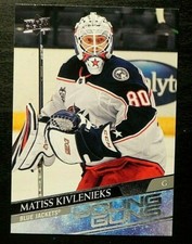 2020-21 20/21 Upper Deck Young Guns #480 Matiss Kivlenieks Columbus Blue Jackets